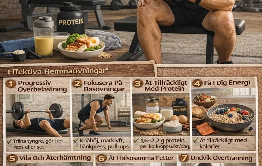 Tips För Att Bygga Muskler Snabbare