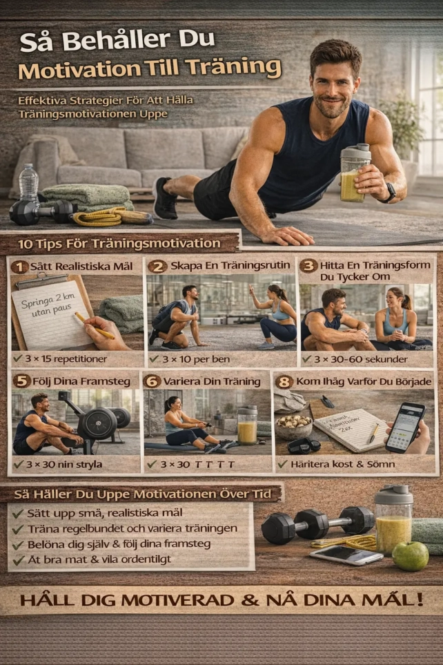 Så Behåller Du Motivation Till Träning