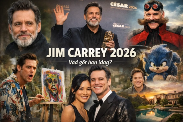 Jim Carrey 2026 – Vad gör han idag?