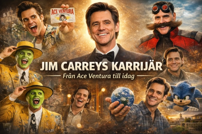 Jim Carreys karriär – Från Ace Ventura till idag