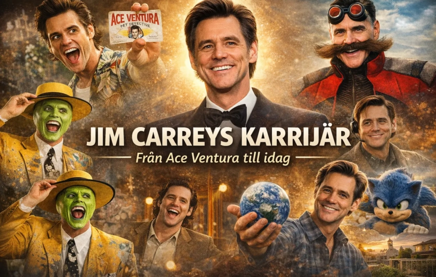 Jim Carreys karriär – Från Ace Ventura till idag