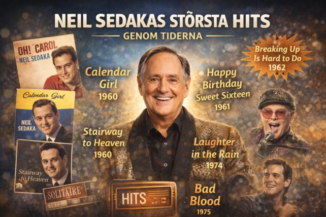 Neil Sedakas största hits genom tiderna