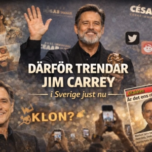 Därför trendar Jim Carrey i Sverige just nu
