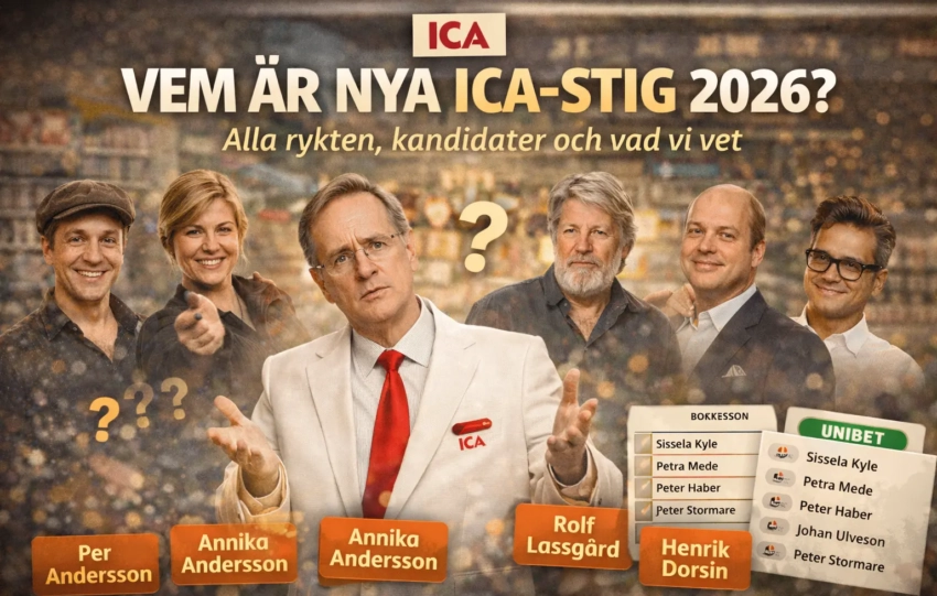 Vem är nya Ica Stig 2026?