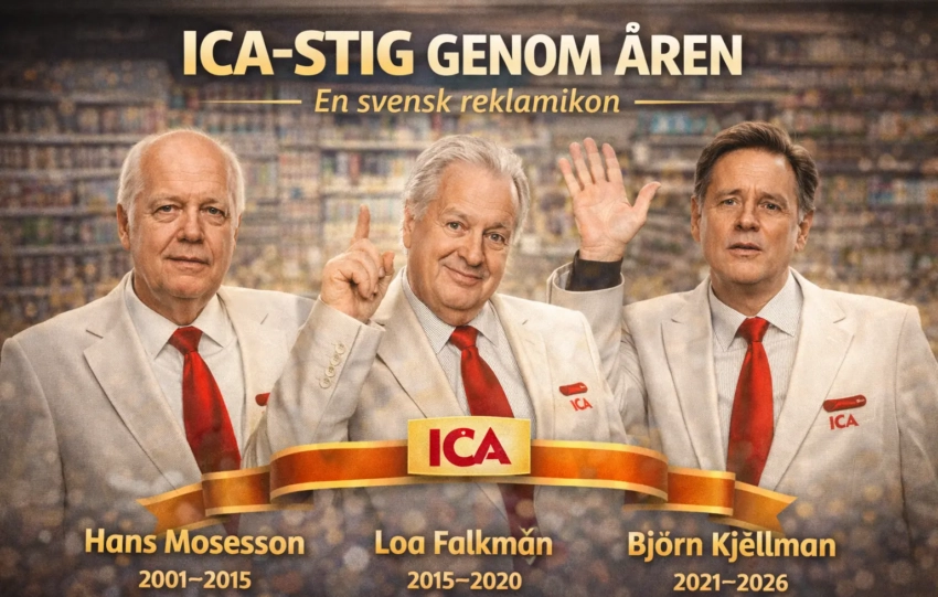 Ica Stig genom åren – En svensk reklamikon