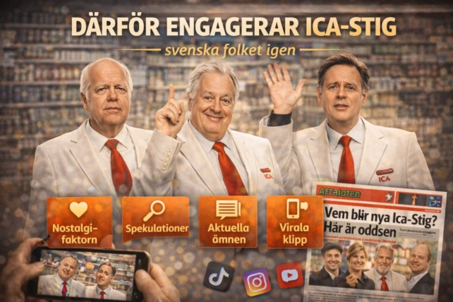 Därför engagerar Ica Stig svenska folket igen
