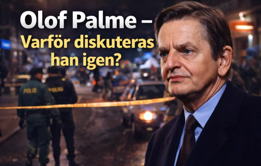 Olof Palme – Varför diskuteras han igen?