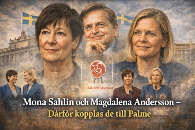 Mona Sahlin och Magdalena Andersson – Därför kopplas de till Palme