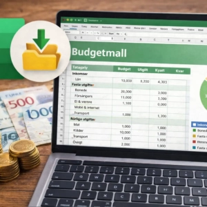 Ladda Ner En Gratis Budgetmall i Excel