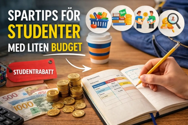 Spartips För Studenter Med Liten Budget