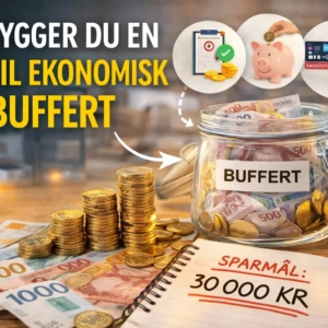 Så Bygger Du En Stabil Ekonomisk Buffert