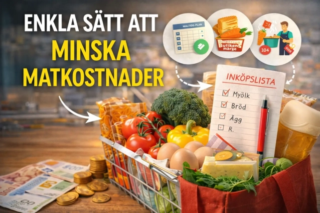 Enkla Sätt Att Minska Matkostnader