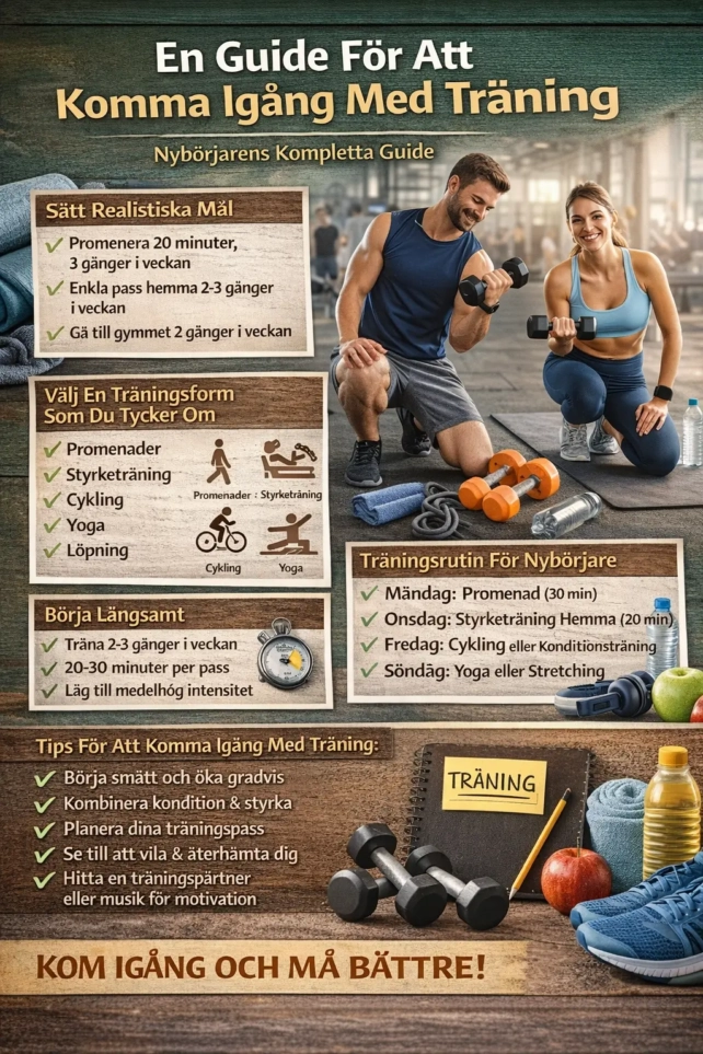 En Guide För Att Komma Igång Med Träning