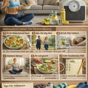 Hälsosamma Sätt Att Gå Ner i Vikt