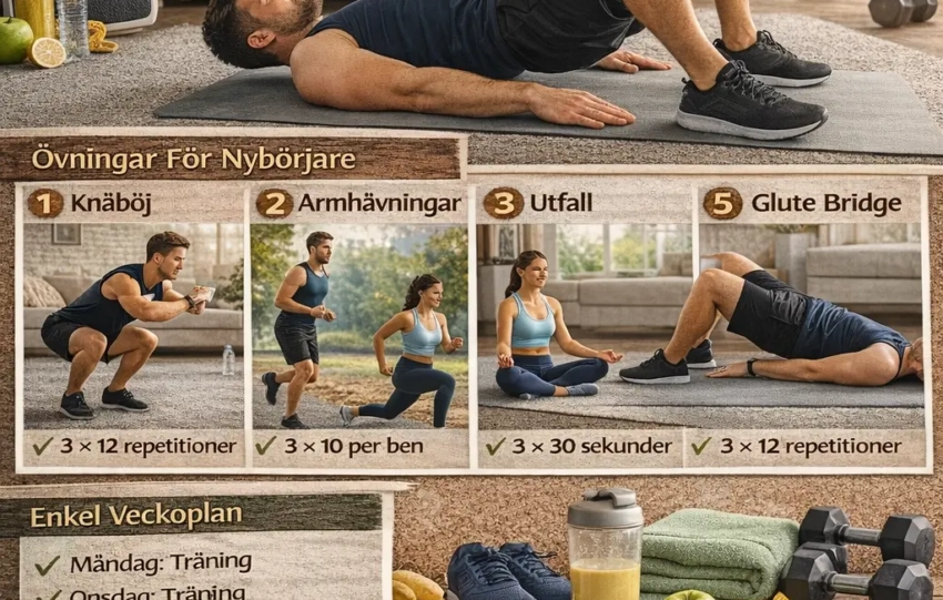 Ett Enkelt Träningsprogram För Nybörjare