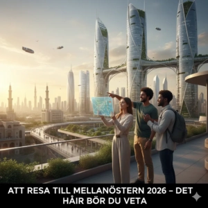 Att resa till Mellanöstern 2026 – Det här bör du veta