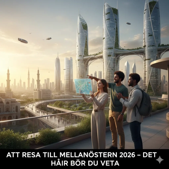 Att resa till Mellanöstern 2026 – Det här bör du veta