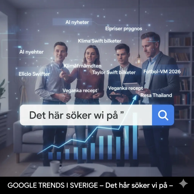 Google Trends i Sverige – Det här söker vi på just nu