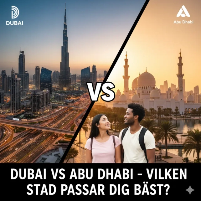 Dubai vs Abu Dhabi – Vilken stad passar dig bäst?