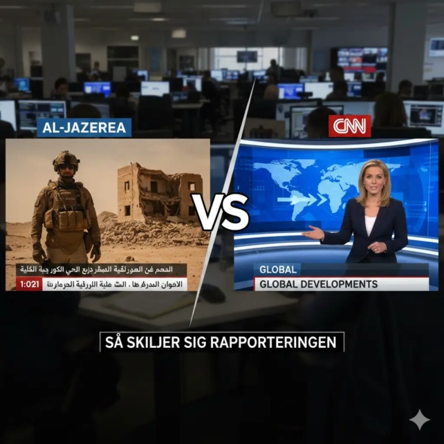 Al Jazeera vs CNN – Så skiljer sig rapporteringen