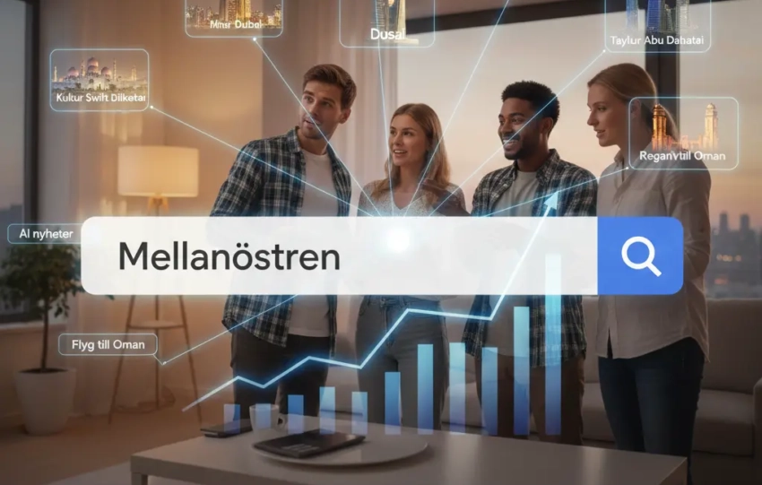 Därför trendar Mellanöstern i svenska sökningar